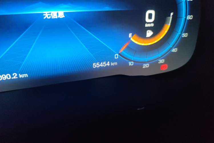 Used GAC Trumpchi GS8 2021 390T Two-Wheel Drive Luxury Smart Connect & Drive Edition (7 Seats) Odometer Close Up