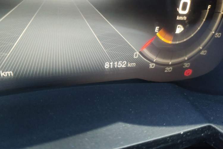 Used GAC Trumpchi GS8 2021 390T Two-Wheel Drive Luxury Smart Connect & Drive Edition (7 Seats) Odometer Close Up