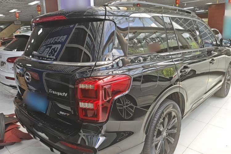 Used GAC Trumpchi GS8 2021 390T Two-Wheel-Drive Dark Knight Edition Rear Right 45 Deg