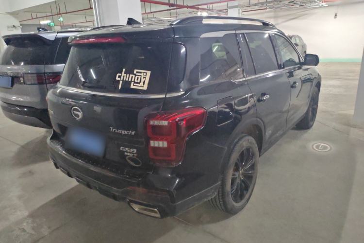 Used GAC Trumpchi GS8 2021 390T Two-Wheel-Drive Dark Knight Edition Rear Right 45 Deg
