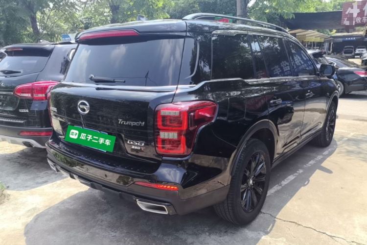 Used GAC Trumpchi GS8 2021 390T Two-Wheel-Drive Dark Knight Edition Rear Right 45 Deg