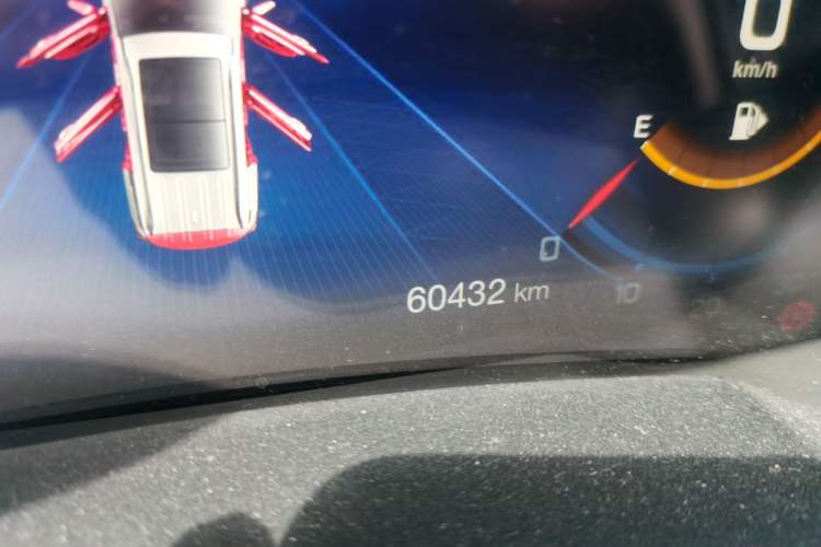 Used GAC Trumpchi GS8 2021 390T Two-Wheel Drive Luxury Smart Connect & Drive Edition (7 Seats) Odometer Close Up