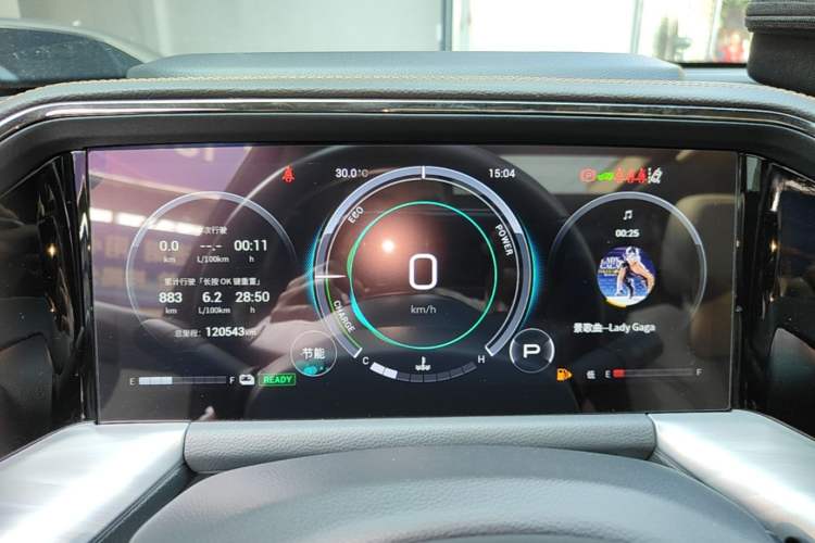 Used GAC Trumpchi GS8 2022 Double-Energy Series 2.0TM Four-Wheel Drive Premium Edition (7 Seats) Instrument Cluster