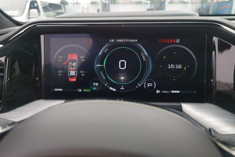 Used GAC Trumpchi GS8 2022 Dual-Engine Series 2.0TM Two-Wheel Drive Prestige Edition (7 Seats) Instrument Cluster