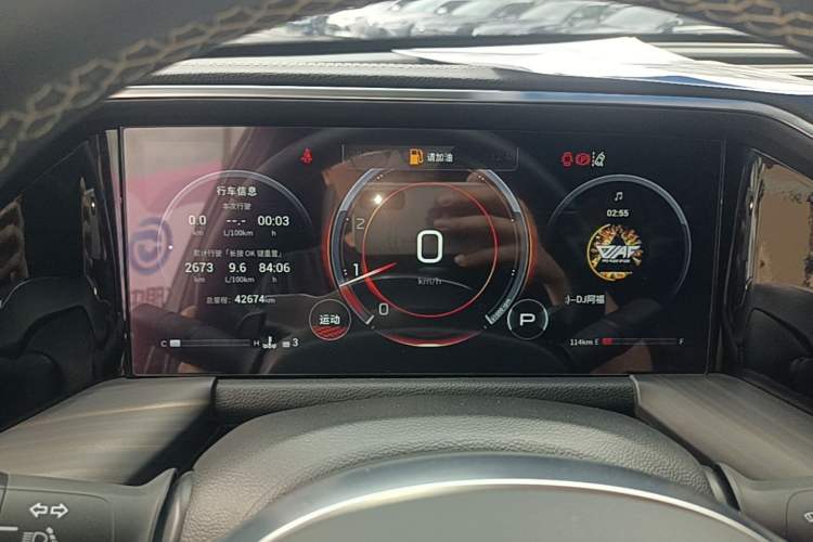 Used GAC Trumpchi GS8 2022 Linghang Series 2.0 TGDI Two-Wheel-Drive Luxury Smart Connectivity Version (7 Seats) Instrument Cluster