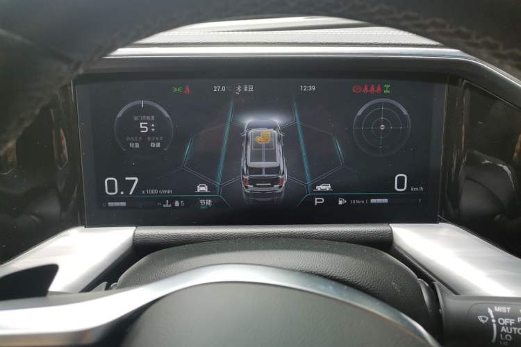 Used GAC Trumpchi GS8 2022 Flagship Series 2.0 TGDI Four-Wheel Drive Luxury Smart Connectivity Version (7 Seats) Instrument Cluster
