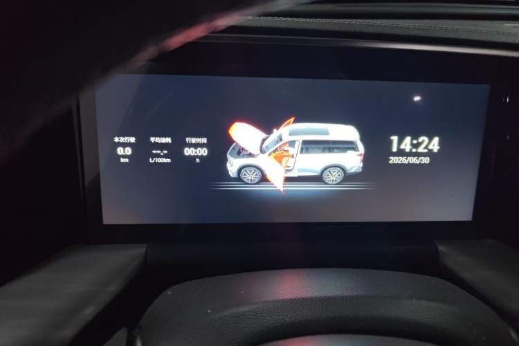 Used GAC Trumpchi GS8 2022 Linghang Series 2.0 TGDI Two-Wheel-Drive Luxury Smart Connectivity Version (7 Seats) Instrument Cluster