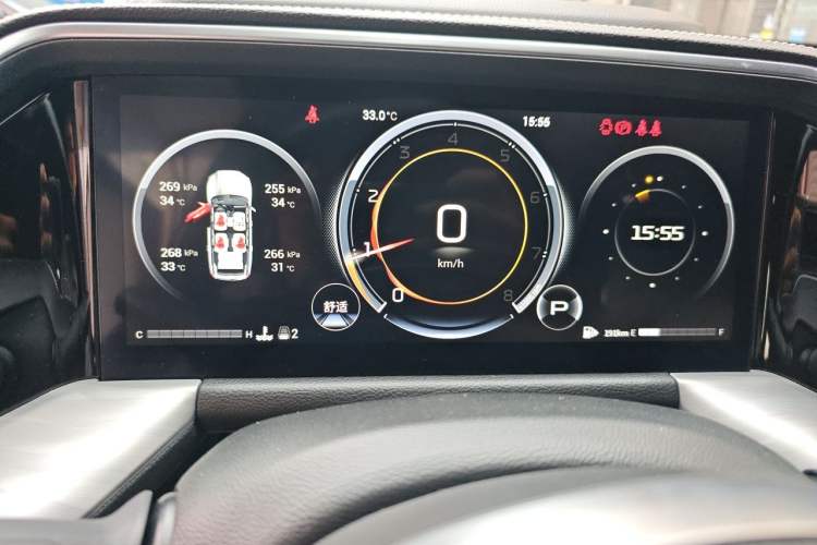 Used GAC Trumpchi GS8 2022 Linghang Series 2.0 TGDI Two-Wheel Drive Luxury Smart Connectivity Version (6 Seats) Instrument Cluster