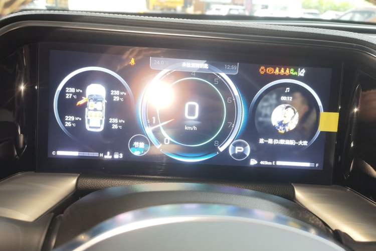 Used GAC Trumpchi GS8 2022 Flagship Series 2.0 TGDI Two-Wheel-Drive Prestige Edition (7 Seats) Instrument Cluster