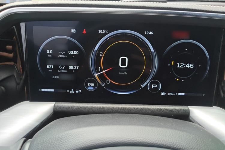 Used GAC Trumpchi GS8 2022 Linghang Series 2.0 TGDI Two-Wheel-Drive Luxury Smart Connectivity Version (7 Seats) Instrument Cluster