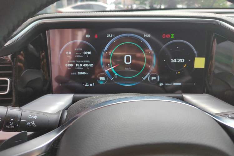 Used GAC Trumpchi GS8 2022 Flagship Series 2.0 TGDI Four-Wheel Drive Luxury Smart Connectivity Version (7 Seats) Odometer Close Up