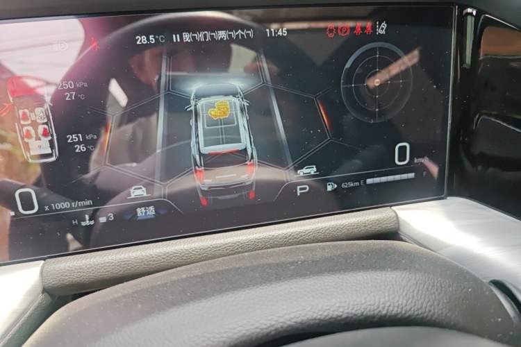 Used GAC Trumpchi GS8 2022 Linghang Series 2.0 TGDI Two-Wheel Drive Luxury Smart Connectivity Version (6 Seats) Odometer Close Up