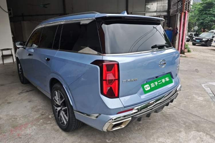 Used GAC Trumpchi GS8 2022 Dual-Engine Series 2.0TM Two-Wheel Drive Prestige Edition (7 Seats) Rear Left 45 Deg
