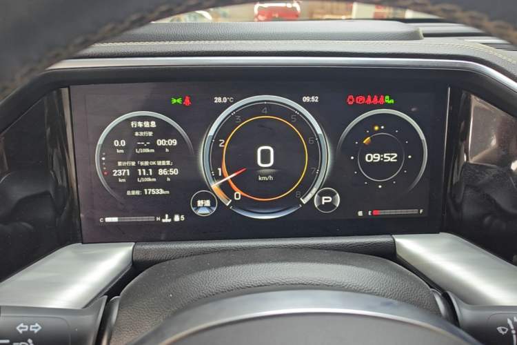 Used GAC Trumpchi GS8 2022 Flagship Series 2.0 TGDI Two-Wheel-Drive Prestige Edition (7 Seats) Instrument Cluster