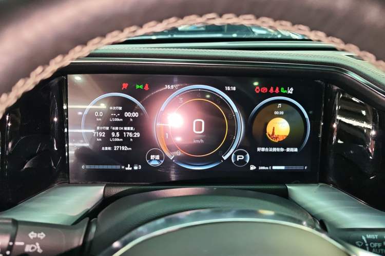 Used GAC Trumpchi GS8 2022 Flagship Series 2.0 TGDI Two-Wheel-Drive Prestige Edition (6-seater) Instrument Cluster