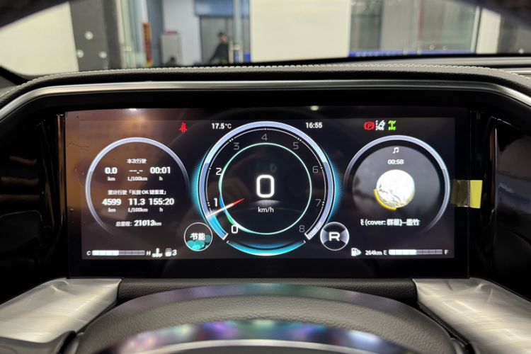 Used GAC Trumpchi GS8 2022 Flagship Series 2.0 TGDI Four-Wheel Drive Luxury Smart Connectivity Version (7 Seats) Odometer Close Up