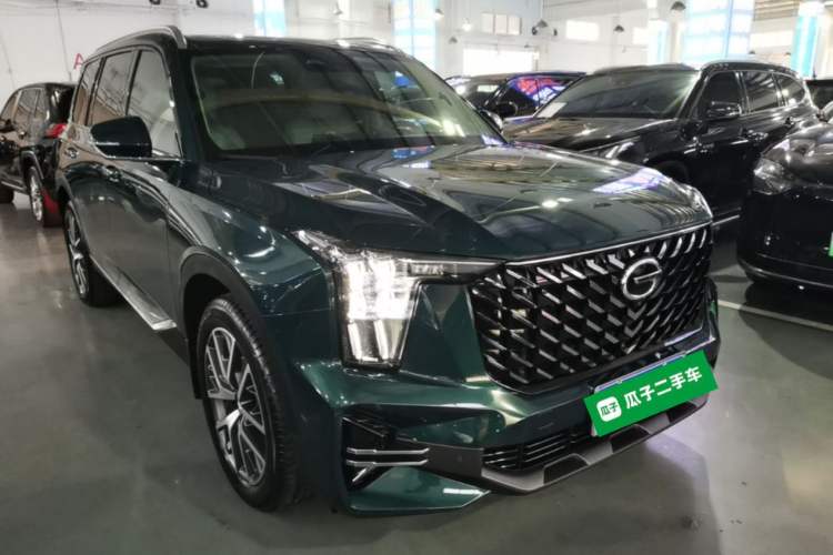 Used GAC Trumpchi GS8 2022 Linghang Series 2.0 TGDI Two-Wheel-Drive Luxury Smart Connectivity Version (7 Seats) Front Right 45 Deg