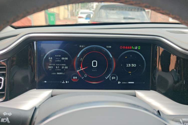 Used GAC Trumpchi GS8 2022 Flagship Series 2.0 TGDI Two-Wheel-Drive Prestige Edition (7 Seats) Instrument Cluster