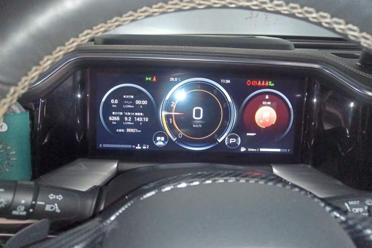 Used GAC Trumpchi GS8 2022 Flagship Series 2.0 TGDI Two-Wheel-Drive Prestige Edition (7 Seats) Instrument Cluster