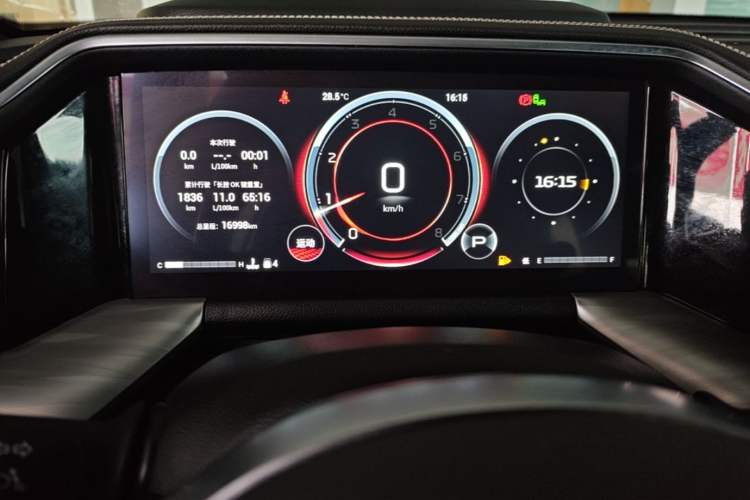 Used GAC Trumpchi GS8 2022 Flagship Series 2.0 TGDI Two-Wheel-Drive Prestige Edition (7 Seats) Instrument Cluster