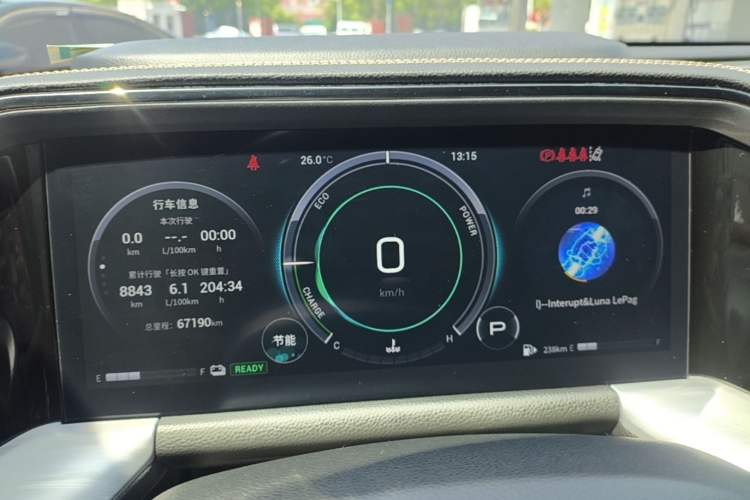 Used GAC Trumpchi GS8 2022 Dual-Engine Series 2.0TM Two-Wheel Drive Prestige Edition (7 Seats) Instrument Cluster