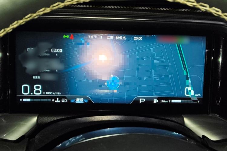 Used GAC Trumpchi GS8 2022 Flagship Series 2.0 TGDI Two-Wheel-Drive Prestige Edition (7 Seats) Instrument Cluster