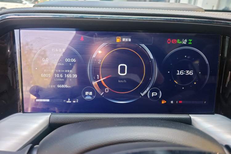 Used GAC Trumpchi GS8 2022 Flagship Series 2.0 TGDI Four-Wheel Drive Supreme Edition (7 Seats) Instrument Cluster