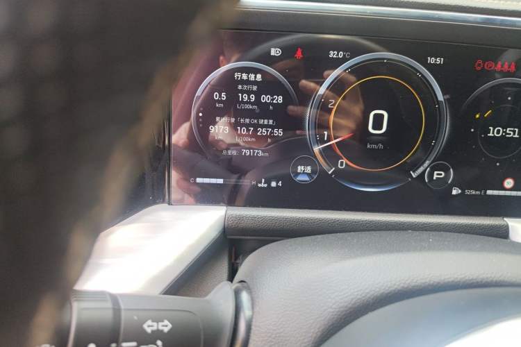 Used GAC Trumpchi GS8 2022 Linghang Series 2.0 TGDI Two-Wheel-Drive Luxury Smart Connectivity Version (7 Seats) Odometer Close Up