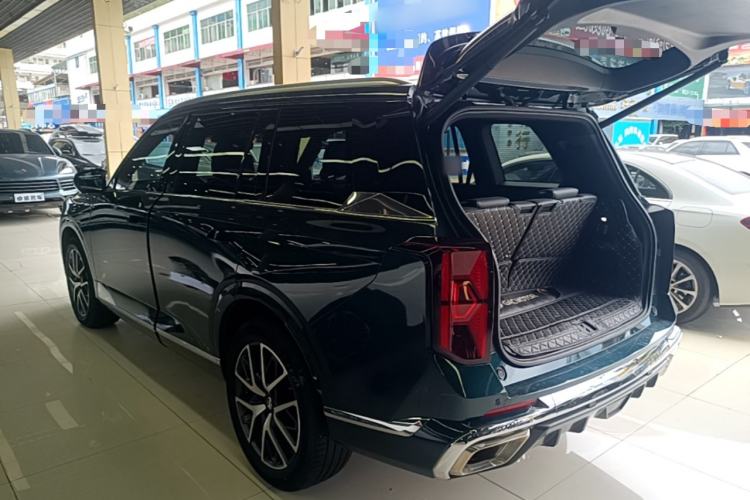 Used GAC Trumpchi GS8 2022 Dual-Engine Series 2.0TM Two-Wheel Drive Prestige Edition (7 Seats) Rear Left 45 Deg