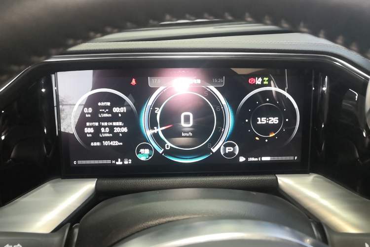 Used GAC Trumpchi GS8 2022 Flagship Series 2.0 TGDI Four-Wheel Drive Luxury Smart Connectivity Version (7 Seats) Instrument Cluster