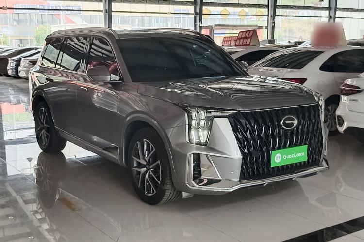 Used GAC Trumpchi GS8 2022 Dual-Engine Series 2.0TM Two-Wheel Drive Prestige Edition (7 Seats) Front Right 45 Deg