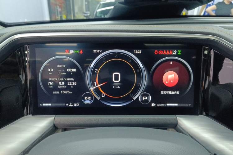 Used GAC Trumpchi GS8 2022 Flagship Series 2.0 TGDI Four-Wheel Drive Luxury Smart Connectivity Version (7 Seats) Instrument Cluster