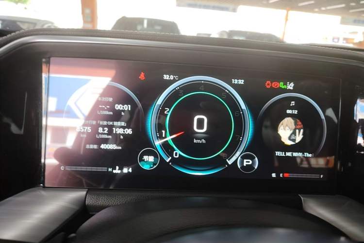 Used GAC Trumpchi GS8 2022 Flagship Series 2.0 TGDI Two-Wheel-Drive Prestige Edition (7 Seats) Instrument Cluster