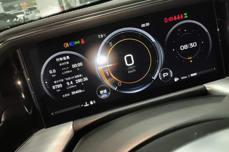 Used GAC Trumpchi GS8 2022 Flagship Series 2.0 TGDI Four-Wheel Drive Luxury Smart Connectivity Version (7 Seats) Instrument Cluster