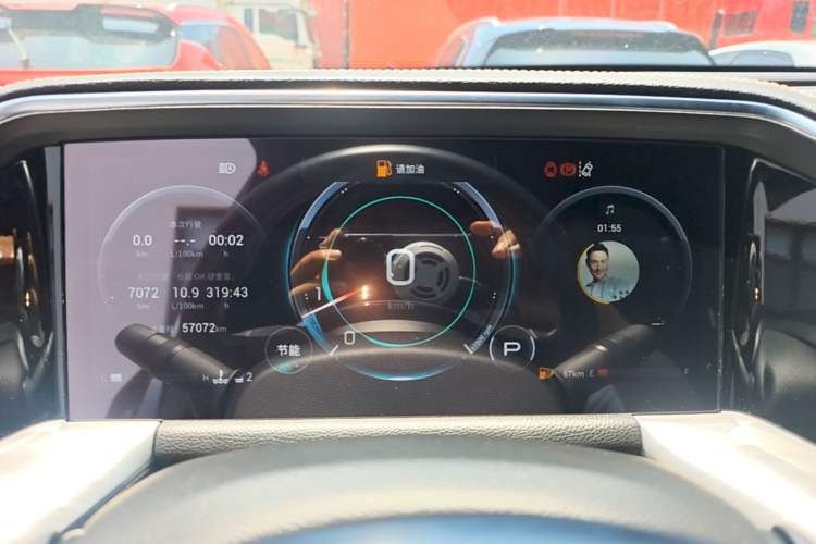 Used GAC Trumpchi GS8 2022 Linghang Series 2.0 TGDI Two-Wheel-Drive Luxury Smart Connectivity Version (7 Seats) Instrument Cluster