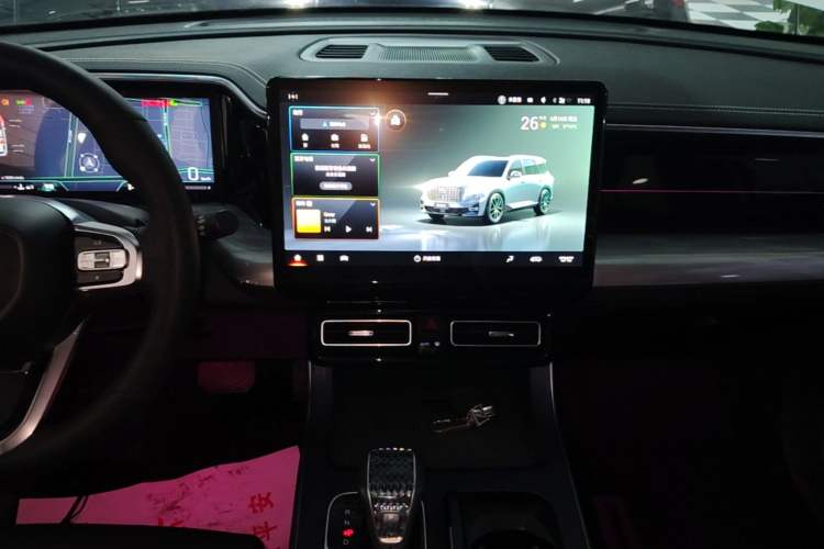 Used GAC Trumpchi GS8 2022 LINGHANG Series 2.0 TGDI Two-Wheel-Drive Luxury Edition (7 Seats) Audio And AC Panel