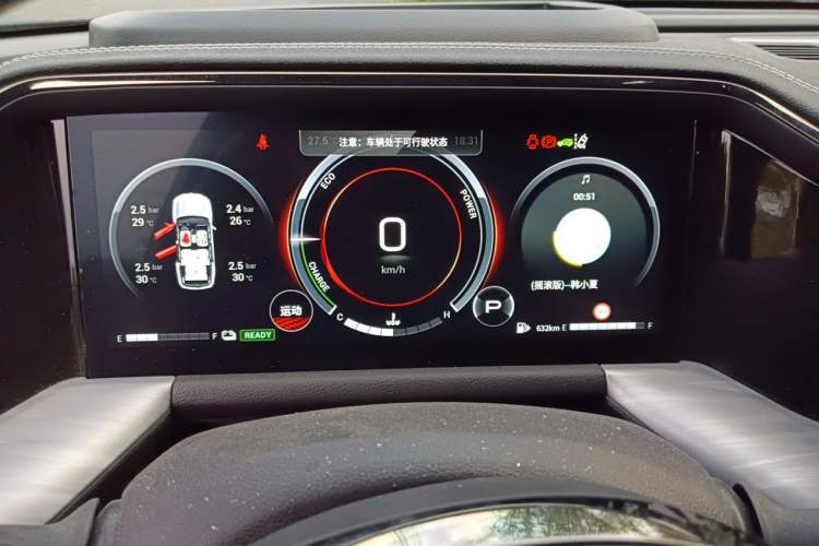 Used GAC Trumpchi GS8 2022 Dual-Engine Series 2.0TM Two-Wheel Drive Prestige Edition (7 Seats) Instrument Cluster