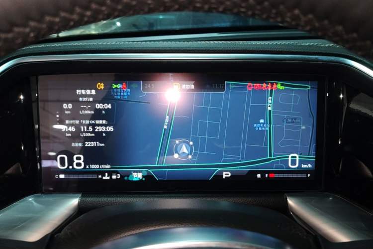 Used GAC Trumpchi GS8 2022 LINGHANG Series 2.0 TGDI Two-Wheel-Drive Luxury Edition (7 Seats) Instrument Cluster
