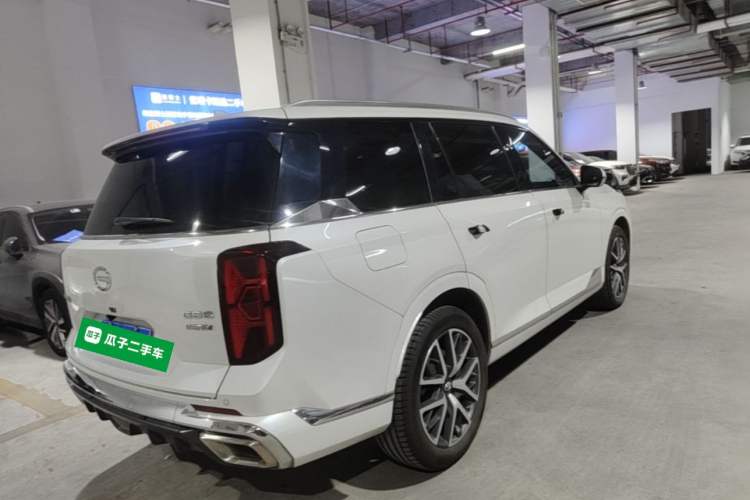 Used GAC Trumpchi GS8 2022 Dual-Engine Series 2.0TM Two-Wheel Drive Prestige Edition (7 Seats) Rear Right 45 Deg