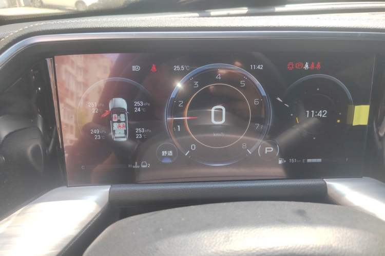 Used GAC Trumpchi GS8 2024 Linghang Series 2.0 TGDI Two-Wheel Drive Luxury Smart Connectivity Version Instrument Cluster