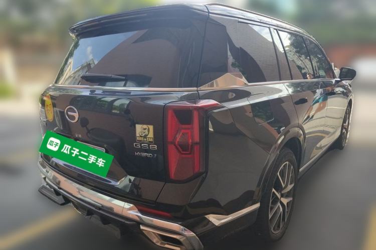 Used GAC Trumpchi GS8 2024 Dual-Motor Series 2.0TM Two-Wheel Drive Premium Edition Rear Right 45 Deg