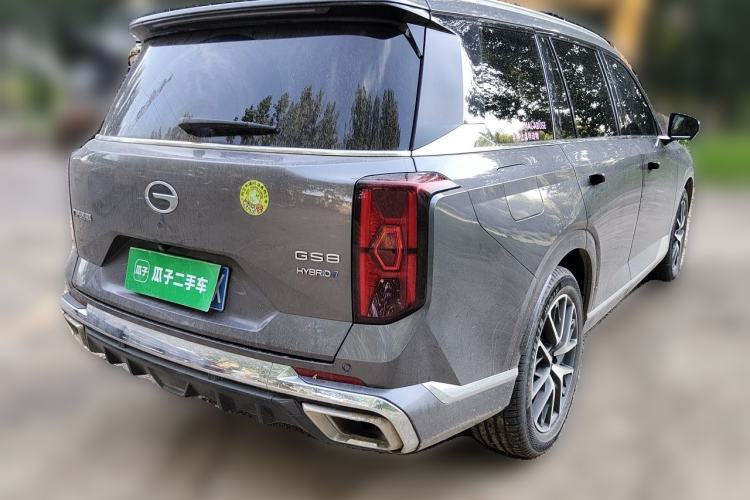 Used GAC Trumpchi GS8 2024 Dual-Motor Series 2.0TM Two-Wheel Drive Premium Edition Rear Right 45 Deg