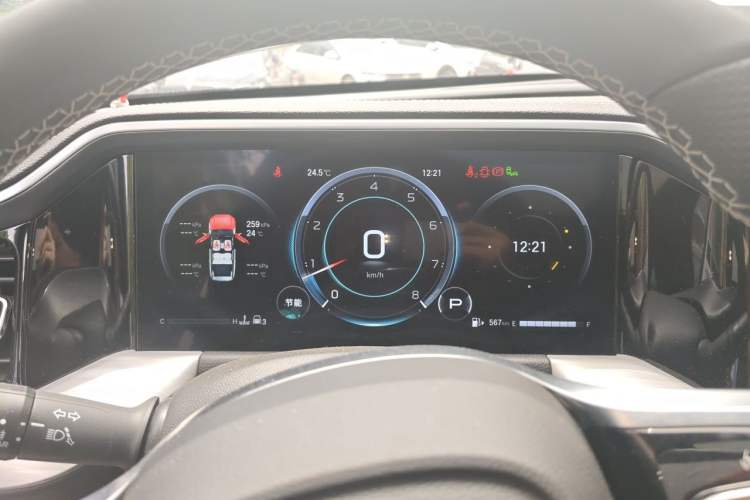 Used GAC Trumpchi GS8 2024 Linghang Series 2.0 TGDI Two-Wheel Drive Luxury Smart Connectivity Version Instrument Cluster