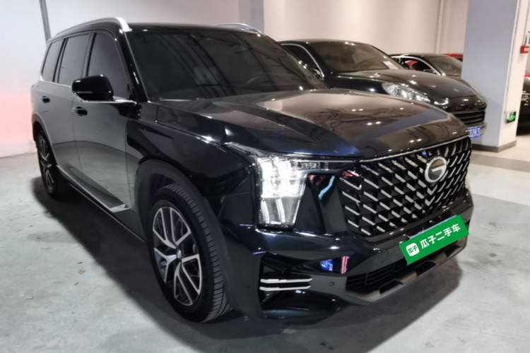Used GAC Trumpchi GS8 2025 Linghang Series 2.0 TGDI Two-Wheel-Drive Luxury Edition 5 Seats Front Right 45 Deg