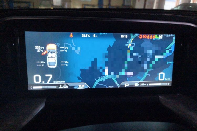 Used GAC Trumpchi GS8 2025 Linghang Series 2.0 TGDI Two-Wheel-Drive Luxury Edition 5 Seats Instrument Cluster