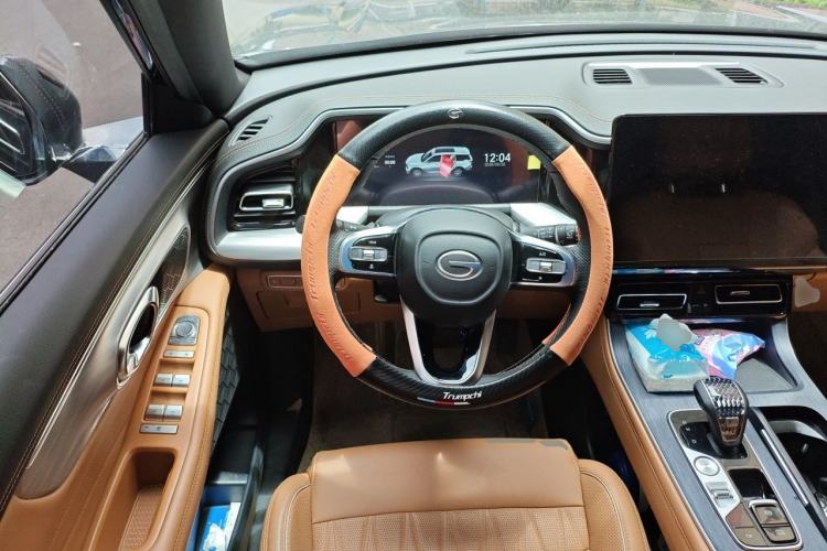 Used GAC Trumpchi GS8 2025 Linghang Series 2.0 TGDI Two-Wheel-Drive Luxury Edition 5 Seats Steering Wheel