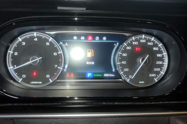 Used GAC Trumpchi M6 2019 270T Automatic Luxury Edition (7-seater) China V Standard Instrument Cluster