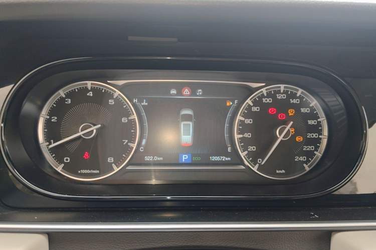 Used GAC Trumpchi M6 2019 270T Automatic Luxury Edition (7-seater) China V Standard Instrument Cluster
