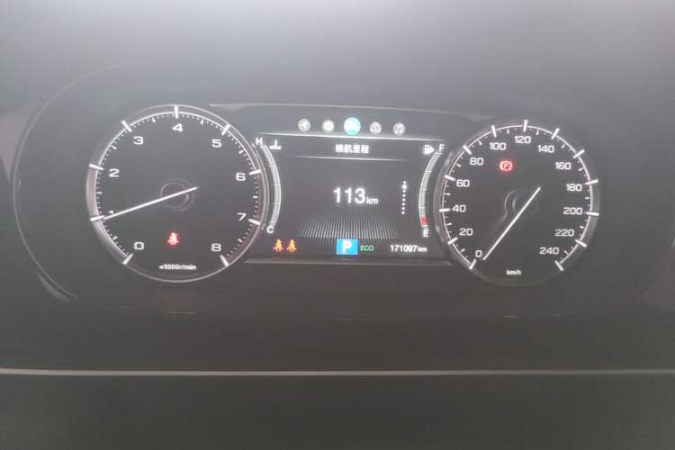 Used GAC Trumpchi M6 2019 270T Automatic Luxury Edition (7-seater) China V Standard Instrument Cluster