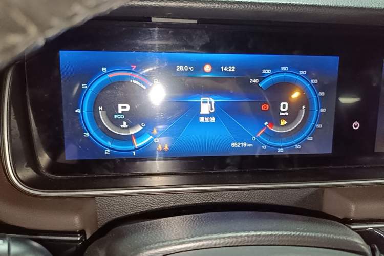 Used GAC Trumpchi M6 2019 270T DCT Prestige Edition (7-seater) China VI Instrument Cluster